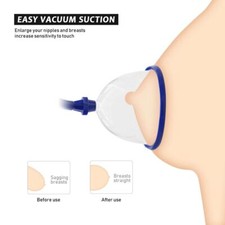 Female Suction Cup Pussy Breast Pump Enhancement Enlargement Pumping Sucker Toys