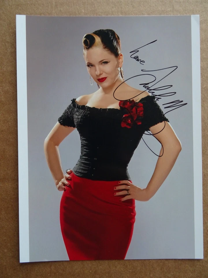 Two Photographic prints both hand signed Imelda May - Image 3 of 4