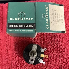CLAROSTAT A10 50K OHM POTENTIOMETER NOS