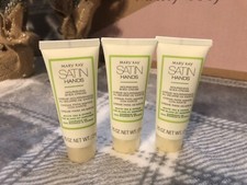 3 Mary Kay Satin Hands Nourishing Shea Cream WHITE TEA Citrus .75 Travel Size