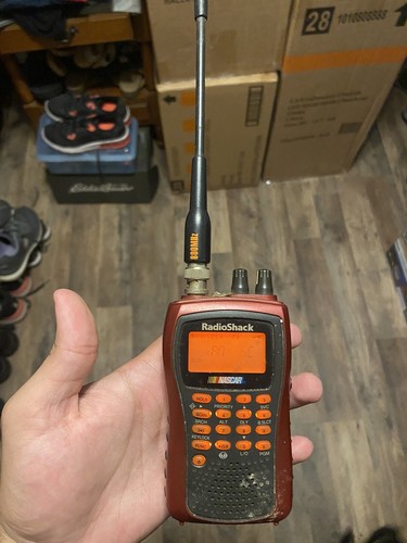 Radio Shack PRO-84 200 Channel Race Scanner Radio Used Great Working ...