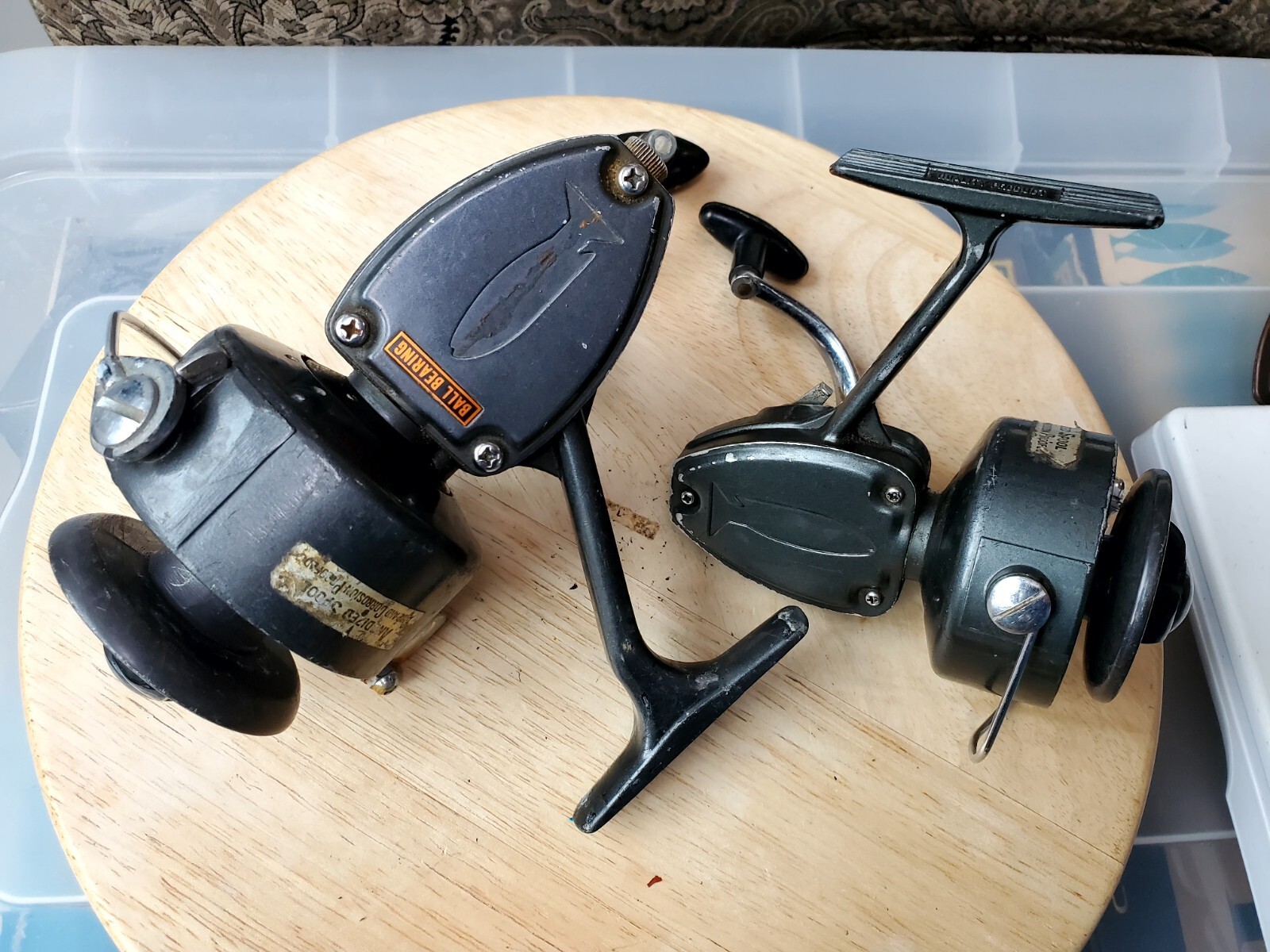 Lot Of 2 Vintage Roddy Spinning Reel Works Great eBay