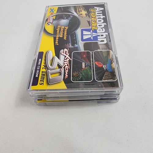 Extreme 3D PC Games GTOK The Defender, Axy Snake, Autobahn Total, Mini CD ROMS - Picture 9 of 10