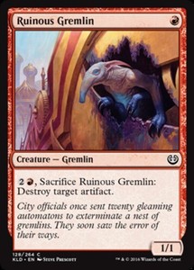 Ruinous Gremlin x4 - Kaladesh - NM-Mint, English - Kaladesh