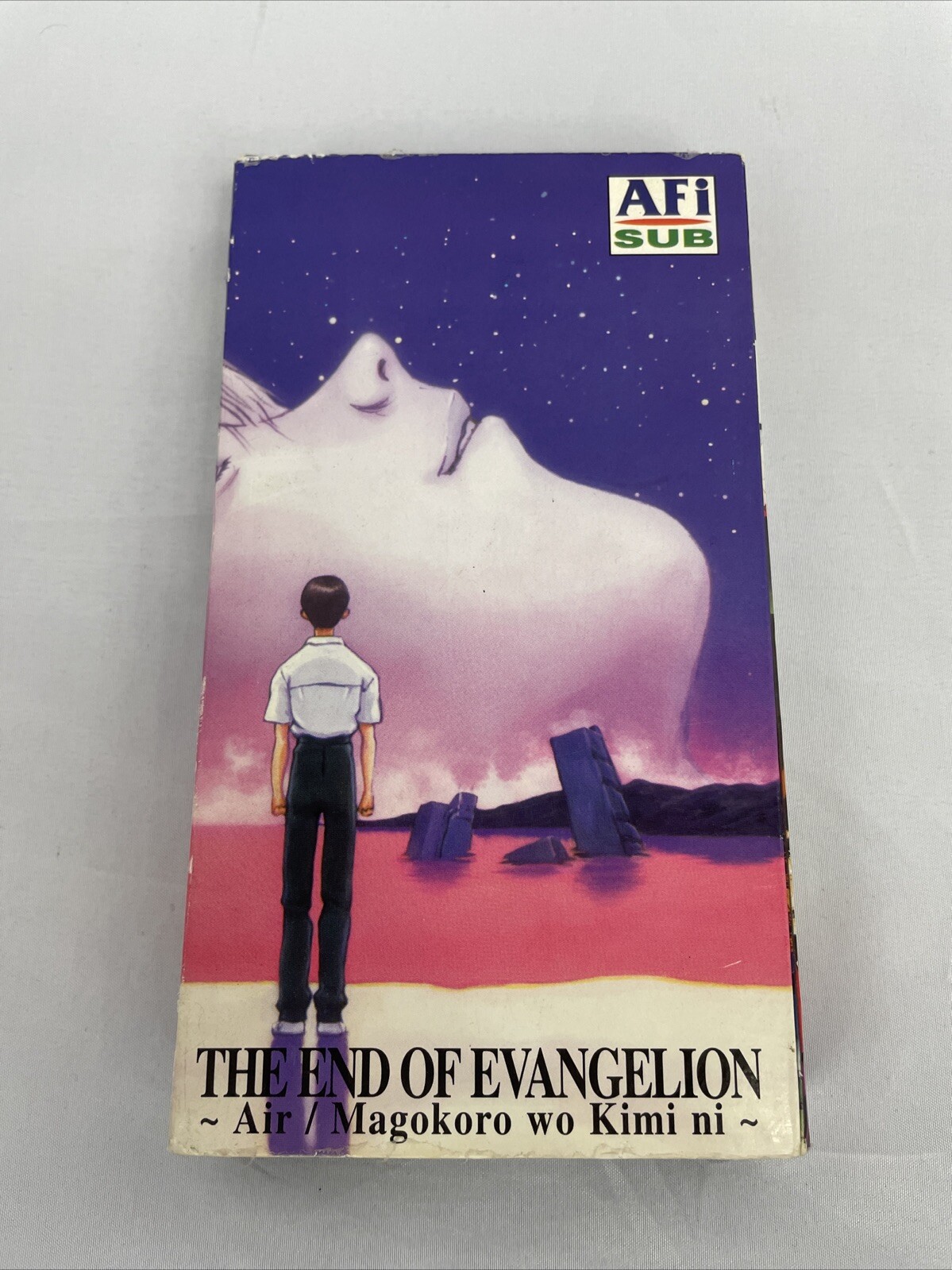 The End Of Evangelion 1997 Gainax Spanish Dub Version VHS Rare Untested