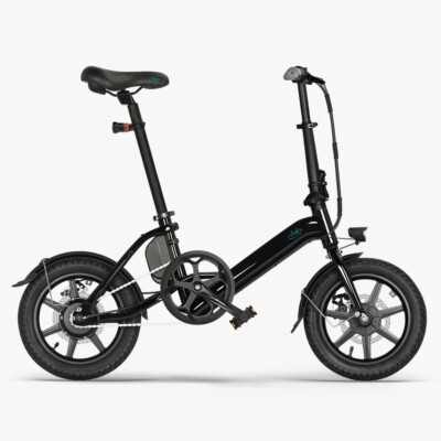 Fiido D3 PRO Klein Aber 14 Zoll Tragbares Elektrofahrrad Fahrrad für Erwachsene