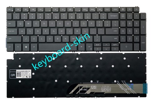 US no-backlit Keyboard for Dell Latitude 15-3510 P101F Inspiron 15-3501 15-3502 - Picture 2 of 5