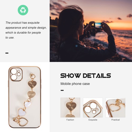 Funny Phone Cover Heart Bracelet Phone Case Smartphone Shell - 第 4/12 張圖片