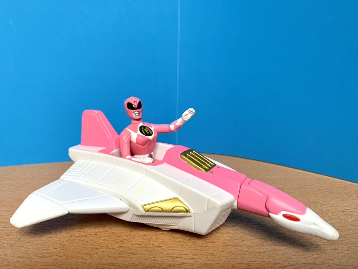 Vintage Saban 1995 Mighty Morphin Power Rangers Pink Crane