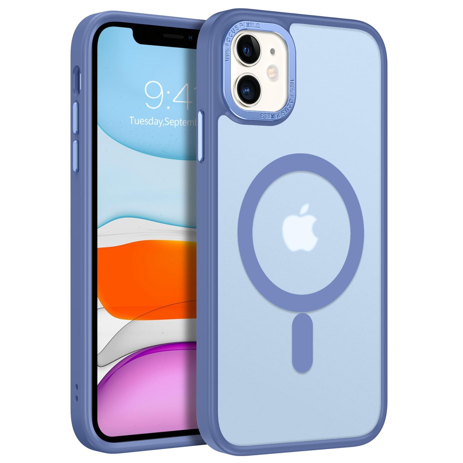 BENTOBEN for iPhone 11 Case MagSafe Compatible Wireless Charging Translucen 392