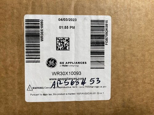 Nuevo kit de montaje genuino OEM GE refrigerador máquina de hielo WR30X10093 - Imagen 22 de 24