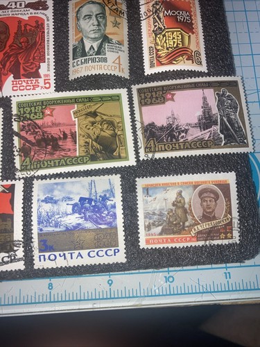 20 Vintage USSR WWII Stamps 1963-1985. Cancelled/MNH/HR. $1 Ships. A DEAL- LOOK. - Picture 9 of 18