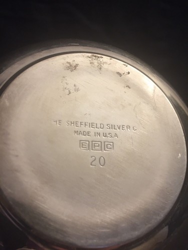 The Sheffield Silver Co Made in USA ECP 20 Pot with Wooden Handle - Picture 4 of 4