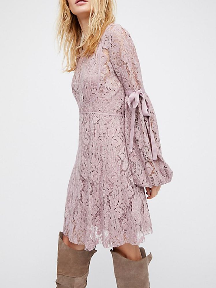 lilac crochet dress Sleeveless Crochet Maxi Dress - Purple