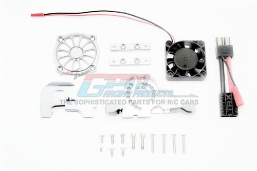 GPM MOTOR MOUNT W/ COOLING FAN UPPER SPUR GEAR CASE COVER FOR 1/10 TRAXXAS TRX-4 - Picture 17 of 17