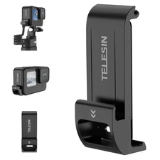 TELESIN ABS Type-C Charging Port Battery Side Door Cover for GoPro 13 12 11 10 9