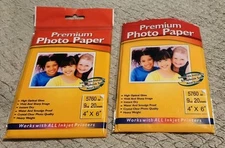 4 x 6 Premium Photo Paper 36 Sheets
