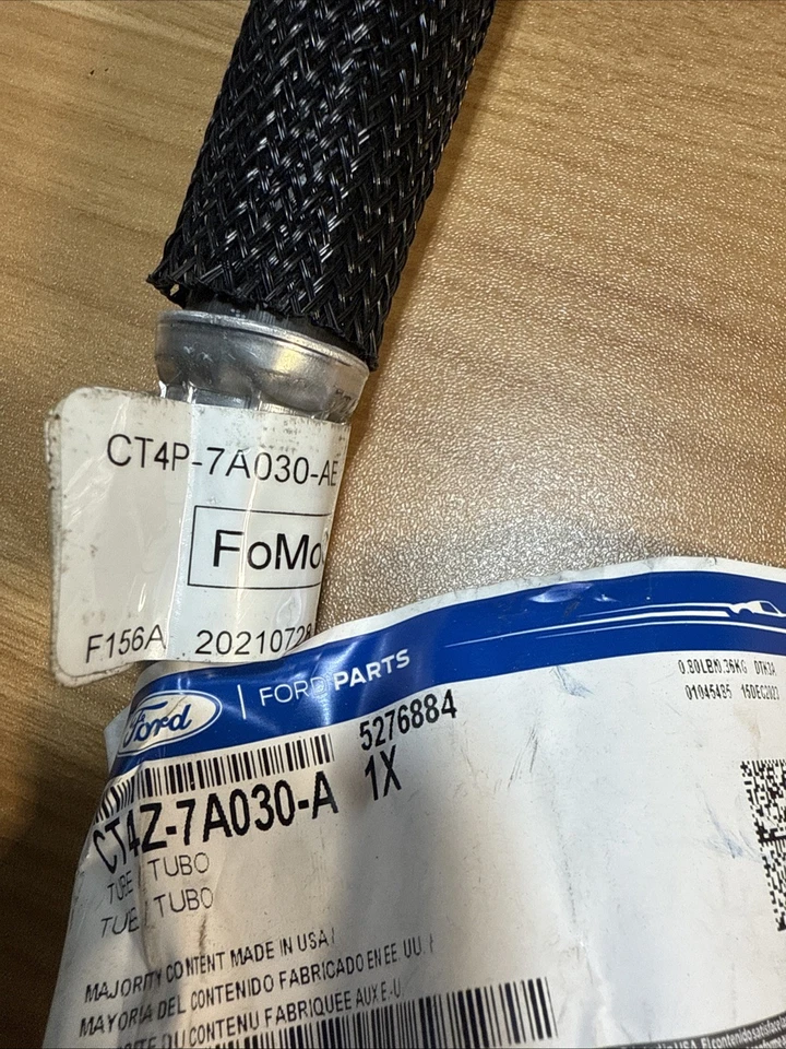 Оригинальная кромка трубки охладителя Ford CT4Z-7A030-A 12-14 Taurus 13-19 MKX 12-15 - Изображение 3 из 4