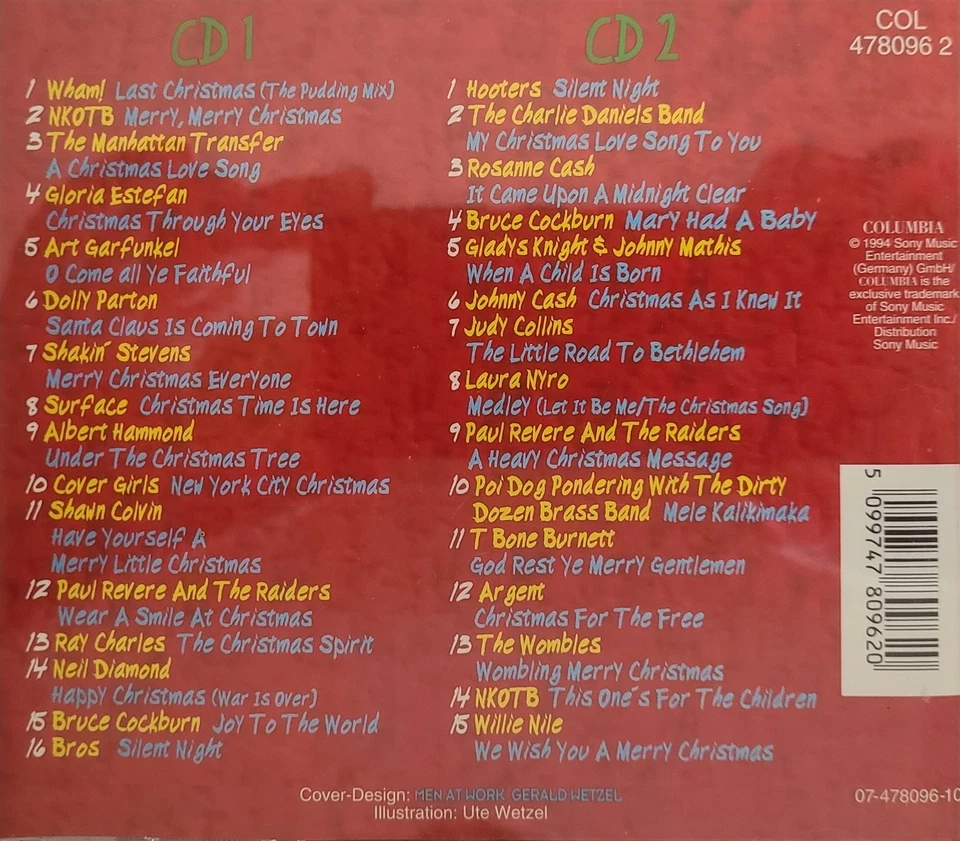 THE VERY BEST OF CHRISTMAS POP DOPPEL - CD WHAM BROS NKOTB JOHNNY CASH D. PARTON - Bild 2 von 2