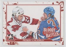 2011-12 ITG Enforcers Bob Probert Marty McSorley #62 08xh