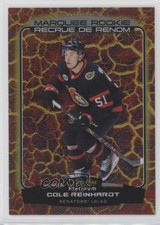 2022 O-Pee-Chee Platinum Marquee Rookies Hot Magma /499 Cole Reinhardt #247 13ft