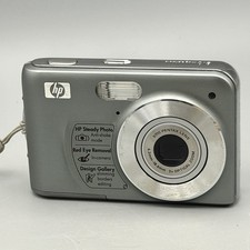 HP Photosmart M737 Silver 8.0 Megapixel Digital Camera With SD Card
