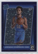 2021 Donruss Optic FOTL Purple Stars Prizm 1/13 Jeremiah Robinson-Earl #170 14t3