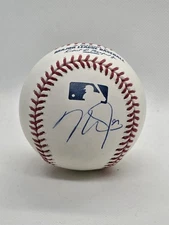 Mike Trout Autographed ROMLB ⚾️ Angels JSA LOA 