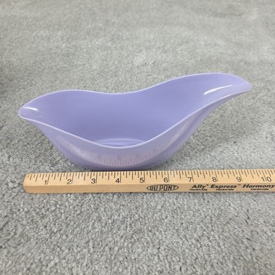 Vintage MELMAC ROYALON Lavender Purple 9 in Gravy Boat 322 Sebring, OH  