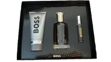 Boss Bottled by Hugo Boss 3.3 oz & 10 ml EDP Spray + 3.3 oz SH/Gel New Men's SET