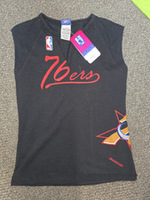 Reebok Philadelphia 76ers NBA4her Fashion Tee Shirt Junior's Collection New