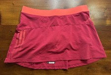 Adidas Climalite Response Women’s Magenta Pink Tennis Skirt Skort Sz Medium