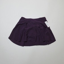 Ovruns Womens Athletic Skort Tennis Skirt XL Purple Running Golf Activewear