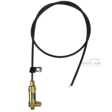 36" Bullwhip Throttle Control Cable Gas Air Compressors W/ Unloader Connection
