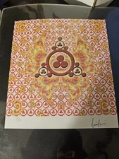 LUCIFER- Peacs's Blotter Art Print Signed Numbered 66 Of 100