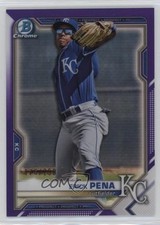 2021 Bowman Draft Chrome Purple Refractor 176/250 Erick Pena #BDC-178 1i72