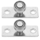 2 Pcs Sliding Barn Door Hardware Bottom Wheel Rollers Replacement