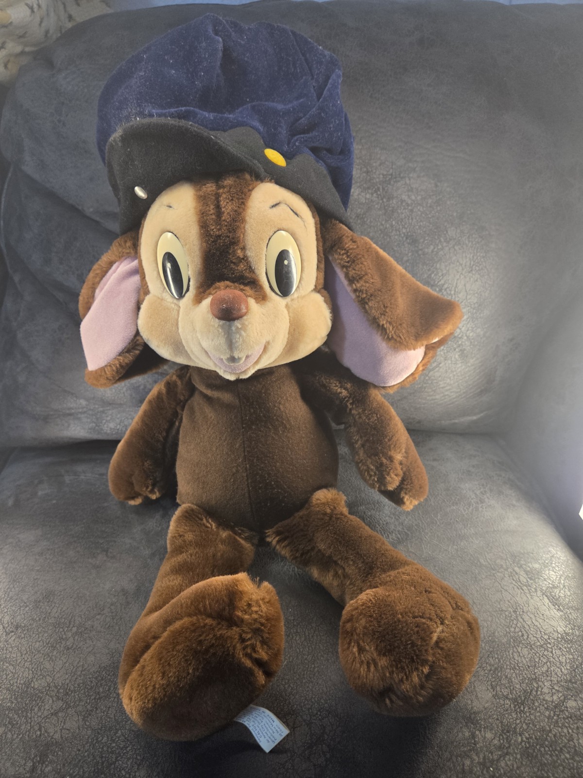 Vintage 1986 An American Tail Fievel Mouse Plush 20" Caltoy Sears Exclusive Rare