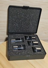 Meade Telescope 5 Piece Lens Set MA6mm, 12mm, 17mm, 20mm  25mm With Case