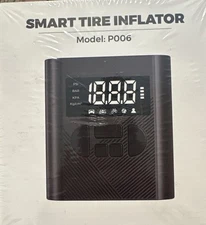 NUSTE SMART Tire Inflator Portable Air Compressor, 150PSI  12V DC P006