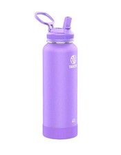 Takeya 40oz Green Actives Insulated Stainless Steel Water Bottle with Straw Lid