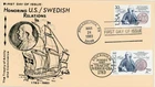 1983 US Sweden Treaty of Amity Joint FDC # 2036 & Sweden # 1453 KMC