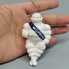 Michelin Figurine Pendant DIY Car Keychain Creative Unique Decorative Model