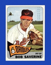 1965 Topps Set-Break #427 Bob Saverine NM-MT OR BETTER *GMCARDS*