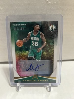 2017-18 Panini Ascension Marcus Smart Autograph Auto /199