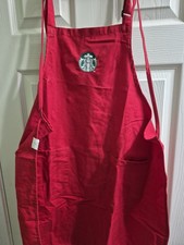 Starbucks work uniform apron (red)