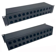 PROCRAFT ARBN-2U-5-V 2U 5" Deep All Aluminum 19" Rack Mount Project Box -USA