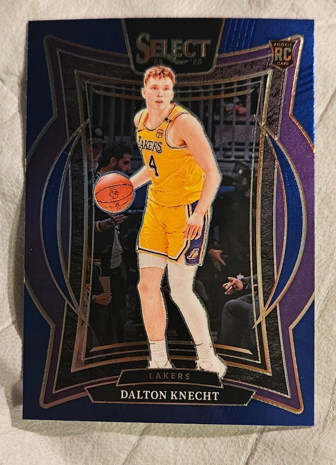 2024-25 Panini Select - Concourse Dalton Knecht #91 Blue Prizm (RC)
