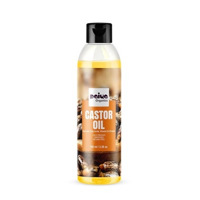 Paiya Organics Cold Pressed Castor Seed Oil For Hair Growth 100ml