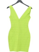 House Of CB London Bodycon Mini Dress S in Yellow